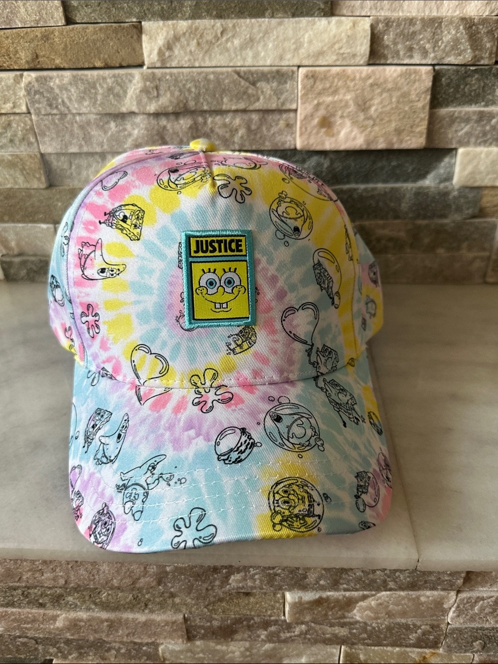Justice X Spongebob Girls Baseball Hat